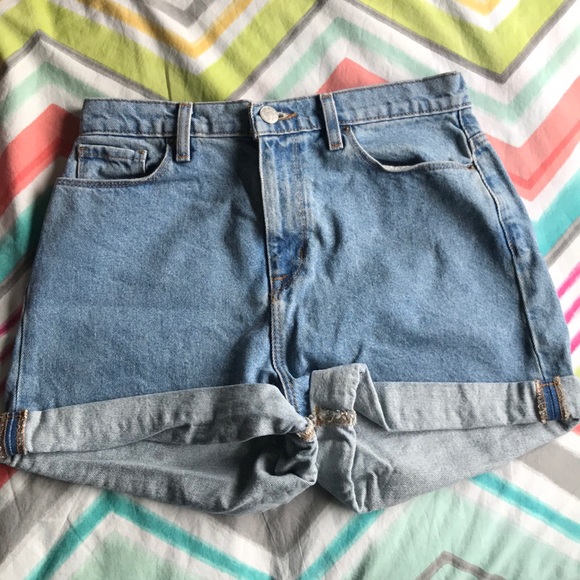 size 28 denim shorts